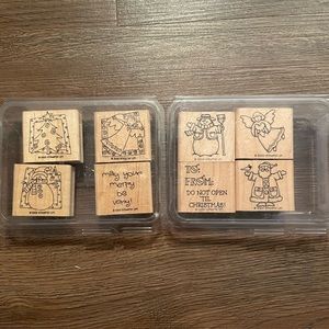2 Stampin’ Up! Retired sets Festive Friends and Very Merry